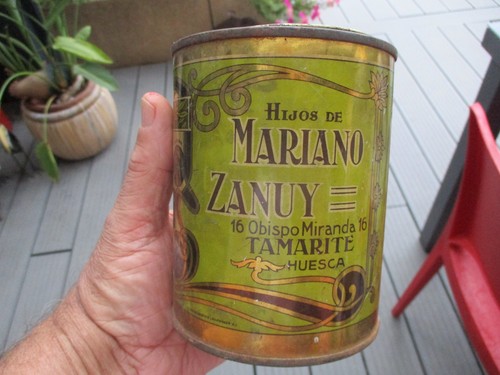 Ancienne boite tôle amendes - tôle,