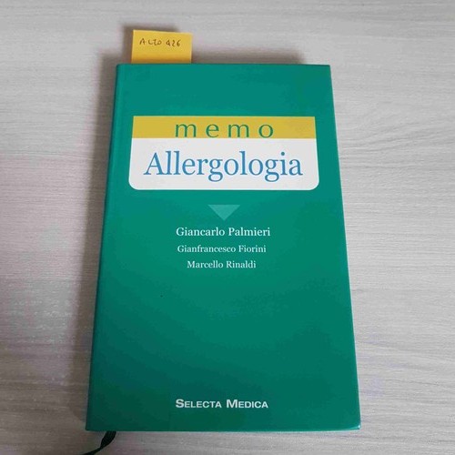 Memo allergologia giancarlo - allergologia,