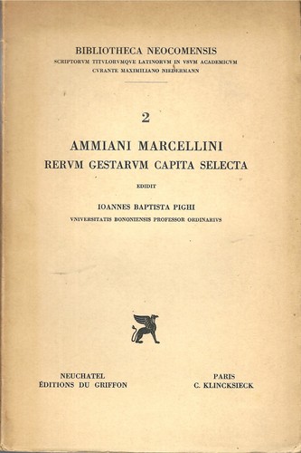 Ammiani marcellini rervm - ammiani,